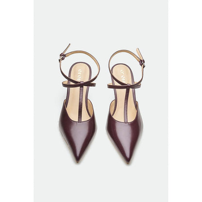 Oroh Burgundy York Stiletto Heels