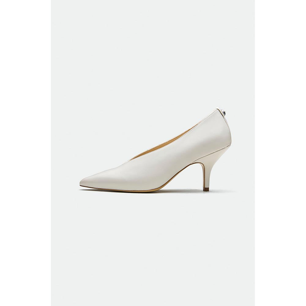 Oroh White Rotherham Stiletto Heels