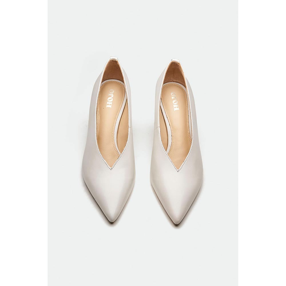 Oroh White Rotherham Stiletto Heels