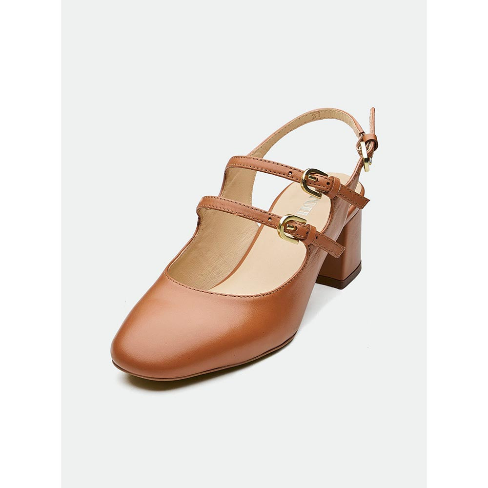 Oroh Tan Birmingham Block Heels