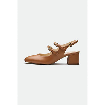 Oroh Tan Birmingham Block Heels