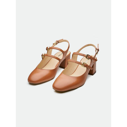 Oroh Tan Birmingham Block Heels