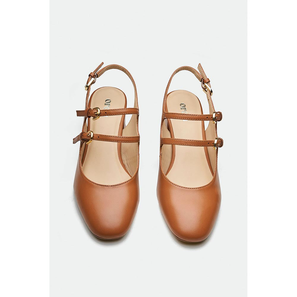 Oroh Tan Birmingham Block Heels