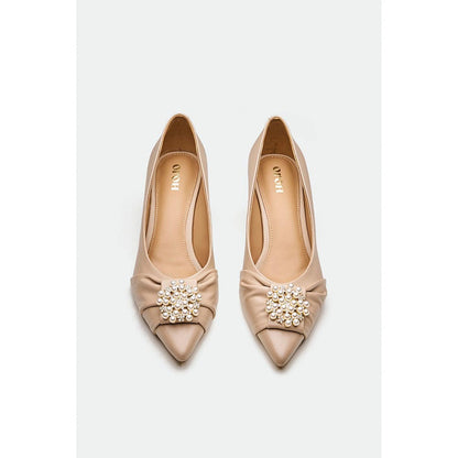 Oroh Nude Huddersfield Kitten Heels