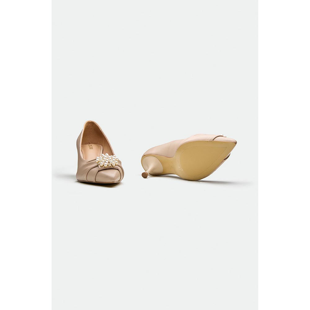 Oroh Nude Huddersfield Kitten Heels
