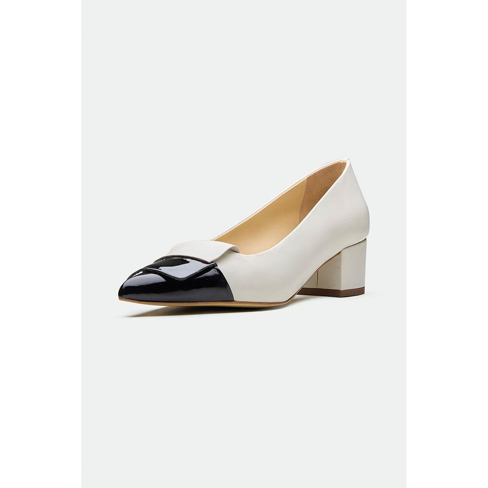 Oroh Off White Ipswich Block Heels
