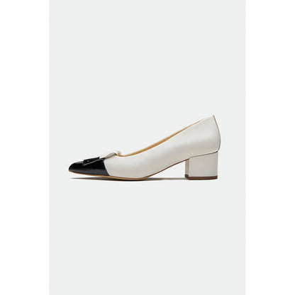 Oroh Off White Ipswich Block Heels