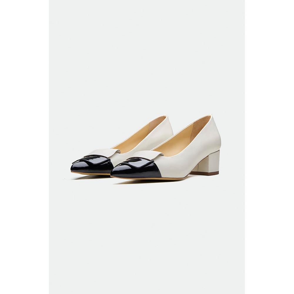 Oroh Off White Ipswich Block Heels