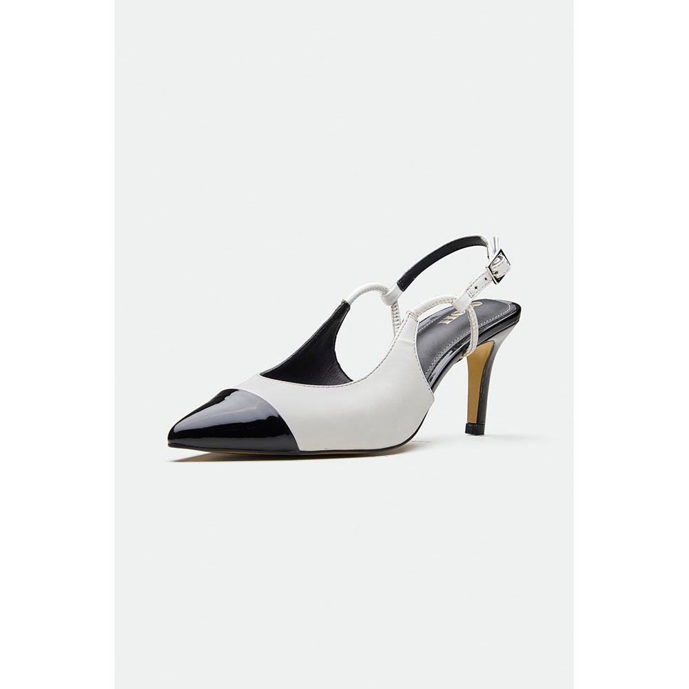 Oroh White Peterborough Stiletto Heels