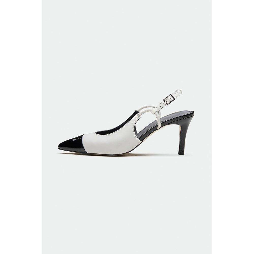 Oroh White Peterborough Stiletto Heels