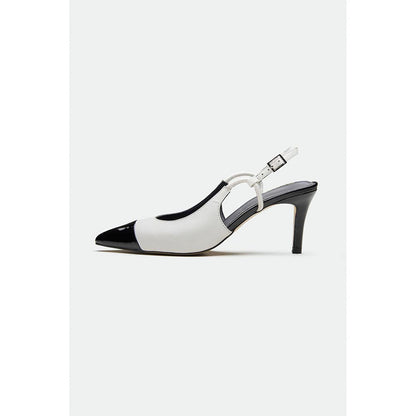 Oroh White Peterborough Stiletto Heels