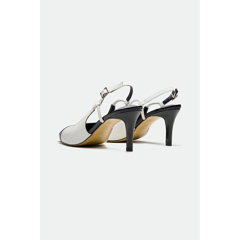 Oroh White Peterborough Stiletto Heels