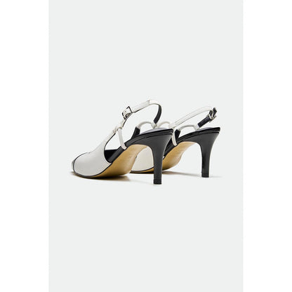 Oroh White Peterborough Stiletto Heels