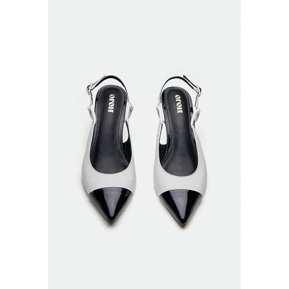 Oroh White Peterborough Stiletto Heels