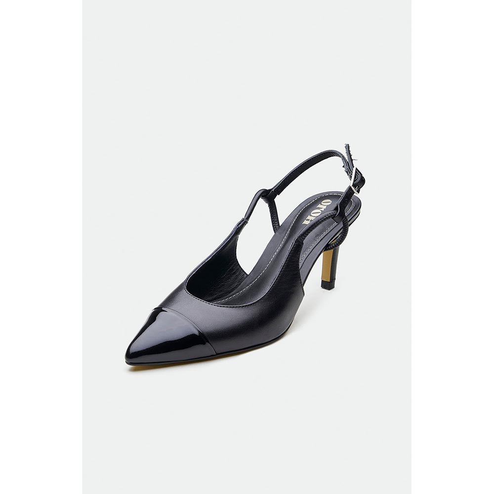 Oroh Black Peterborough Stiletto Heels