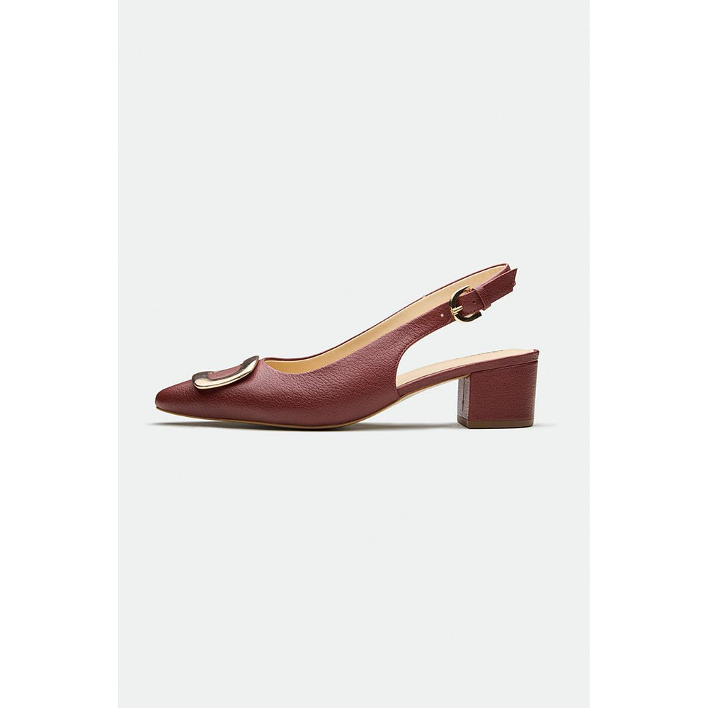 Oroh Red Derry Block Heels