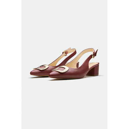 Oroh Red Derry Block Heels
