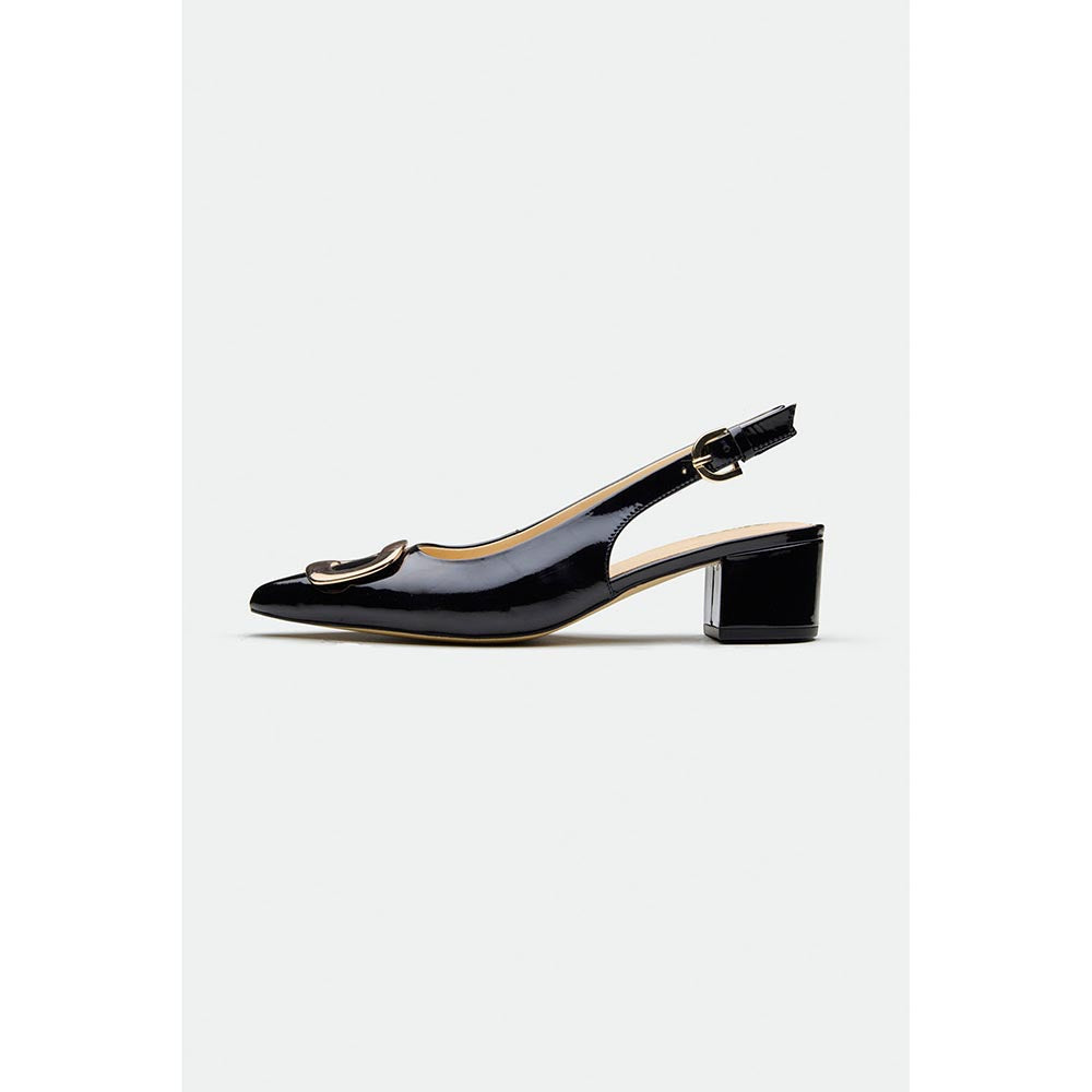 Oroh Black Derry Block Heels