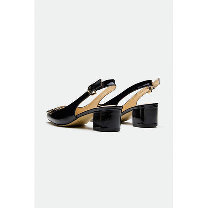 Oroh Black Derry Block Heels