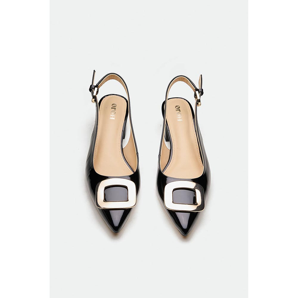 Oroh Black Derry Block Heels