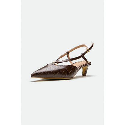 Oroh Brown Telford Kitten Heels