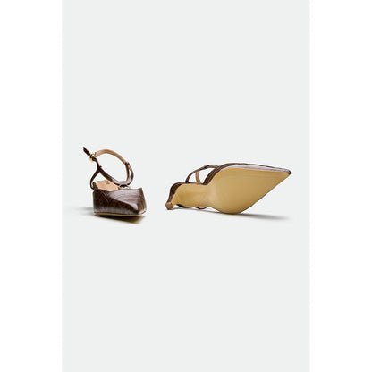 Oroh Brown Telford Kitten Heels