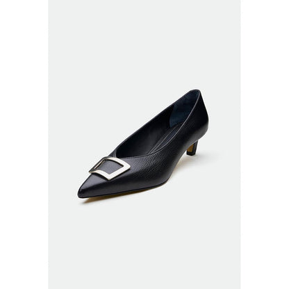Oroh Black Slough Kitten Heels