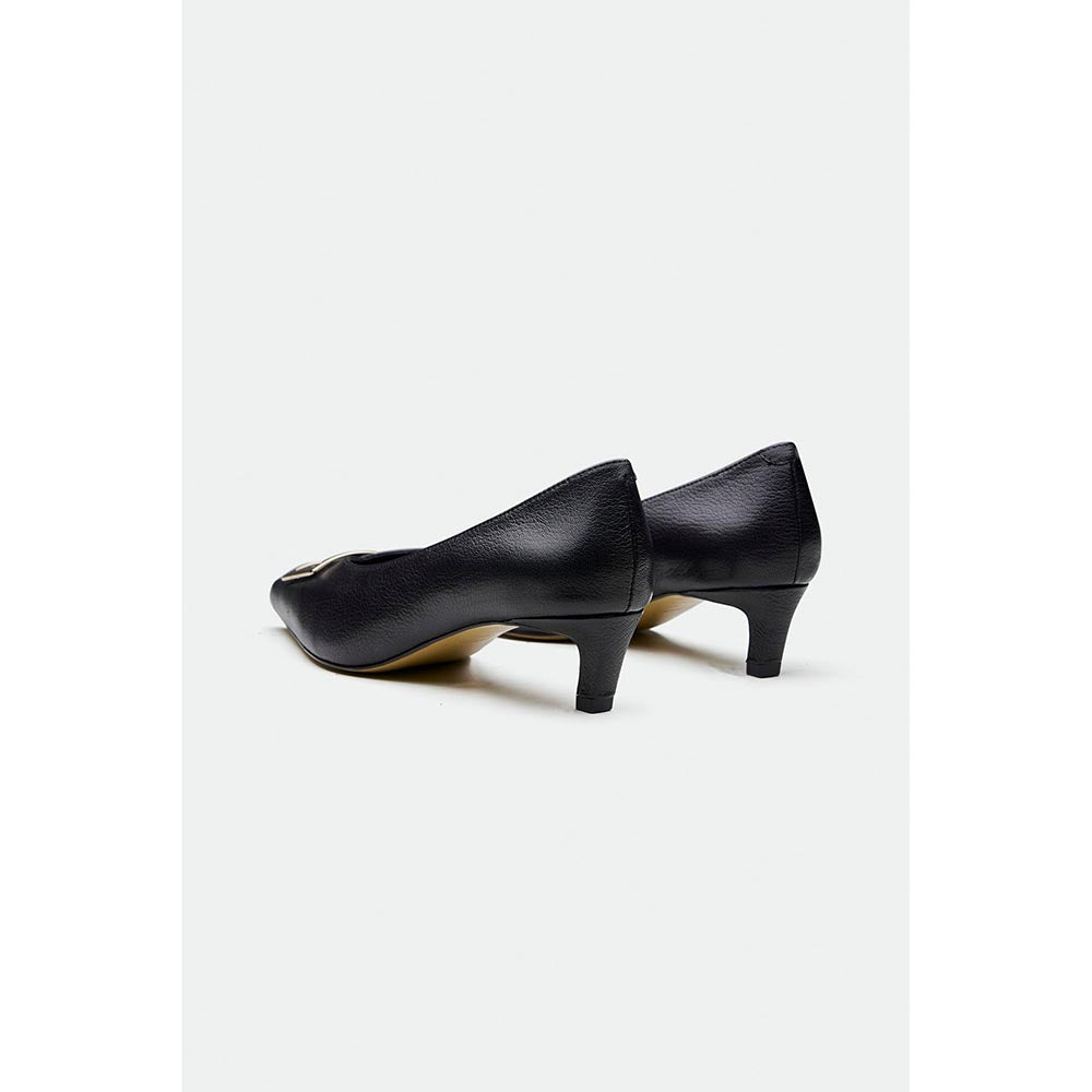 Oroh Black Slough Kitten Heels