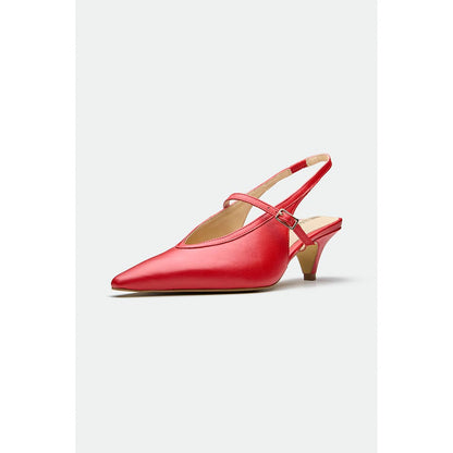 Oroh Red Blackpool Kitten Heels