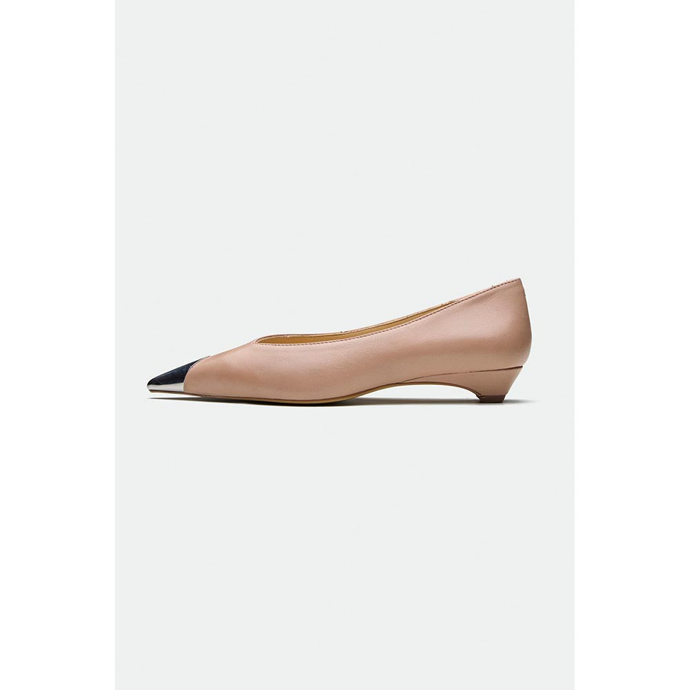 Oroh Pink Bolton Kitten Heels