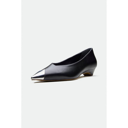 Oroh Black Bolton Kitten Heels