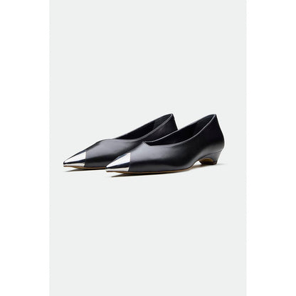 Oroh Black Bolton Kitten Heels