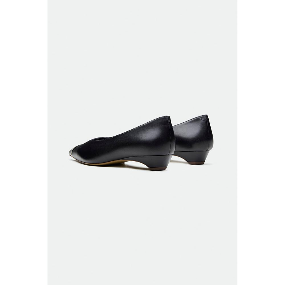 Oroh Black Bolton Kitten Heels