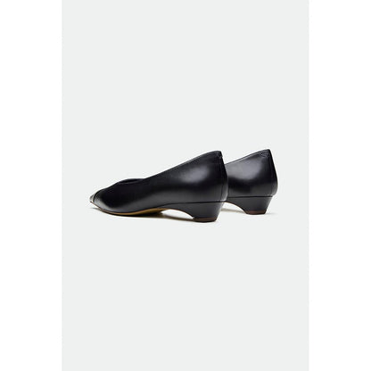 Oroh Black Bolton Kitten Heels
