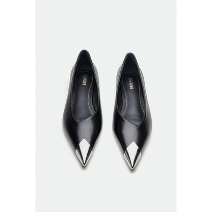 Oroh Black Bolton Kitten Heels