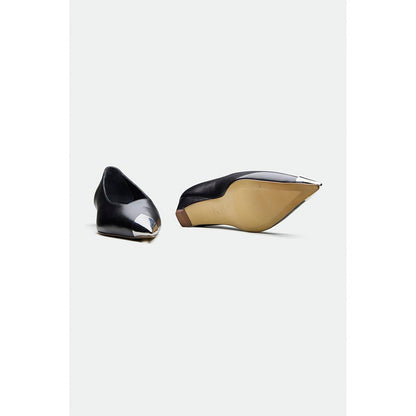 Oroh Black Bolton Kitten Heels
