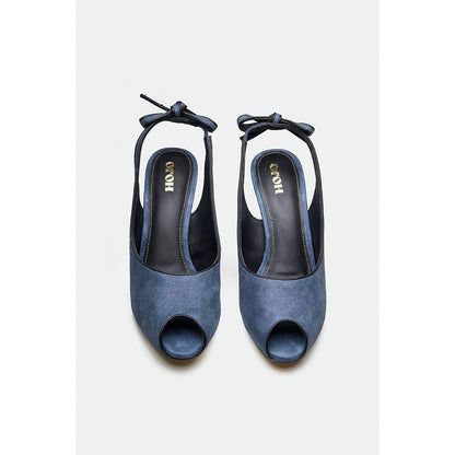 Oroh Blue Burnley Stiletto Heels