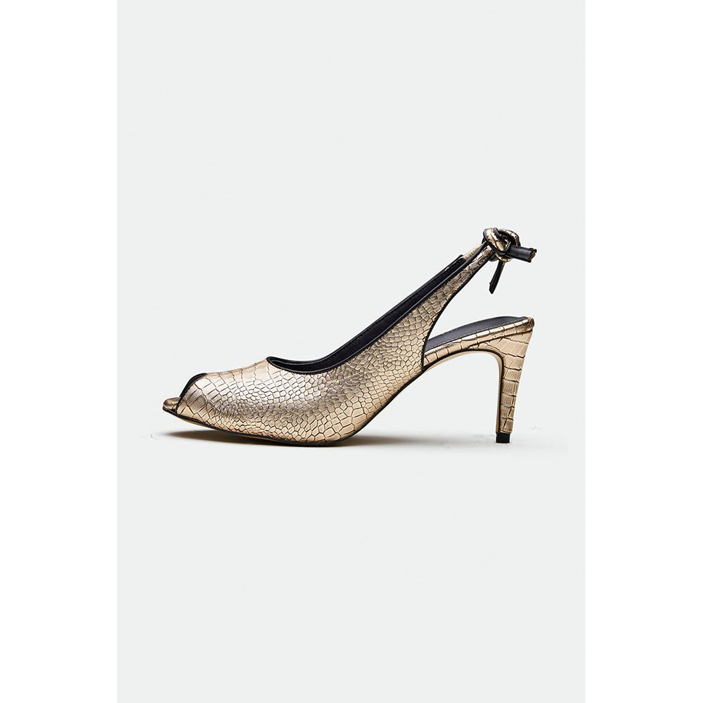 Oroh Gold Burnley Stiletto Heels
