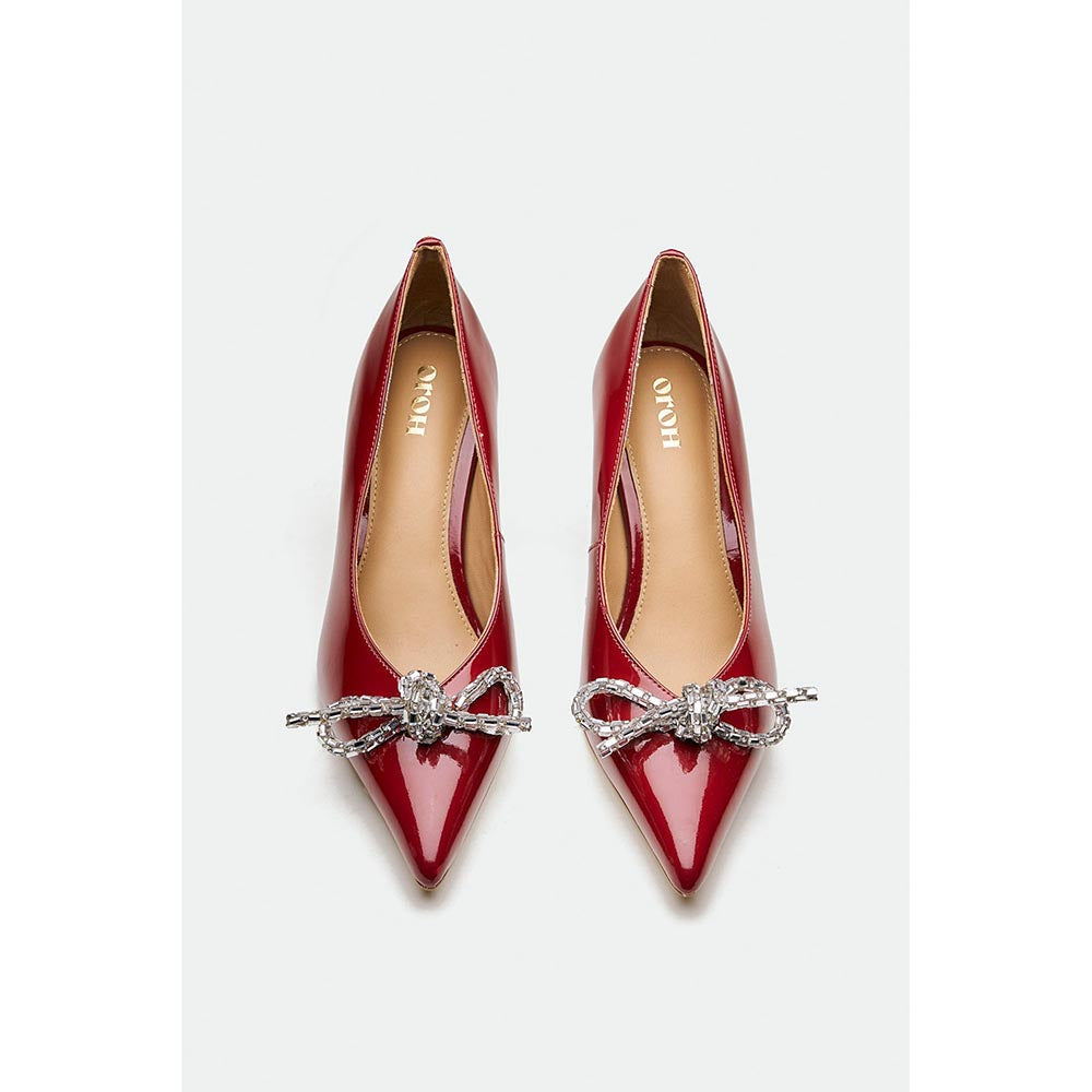 Oroh Red Warrington Stiletto Heels