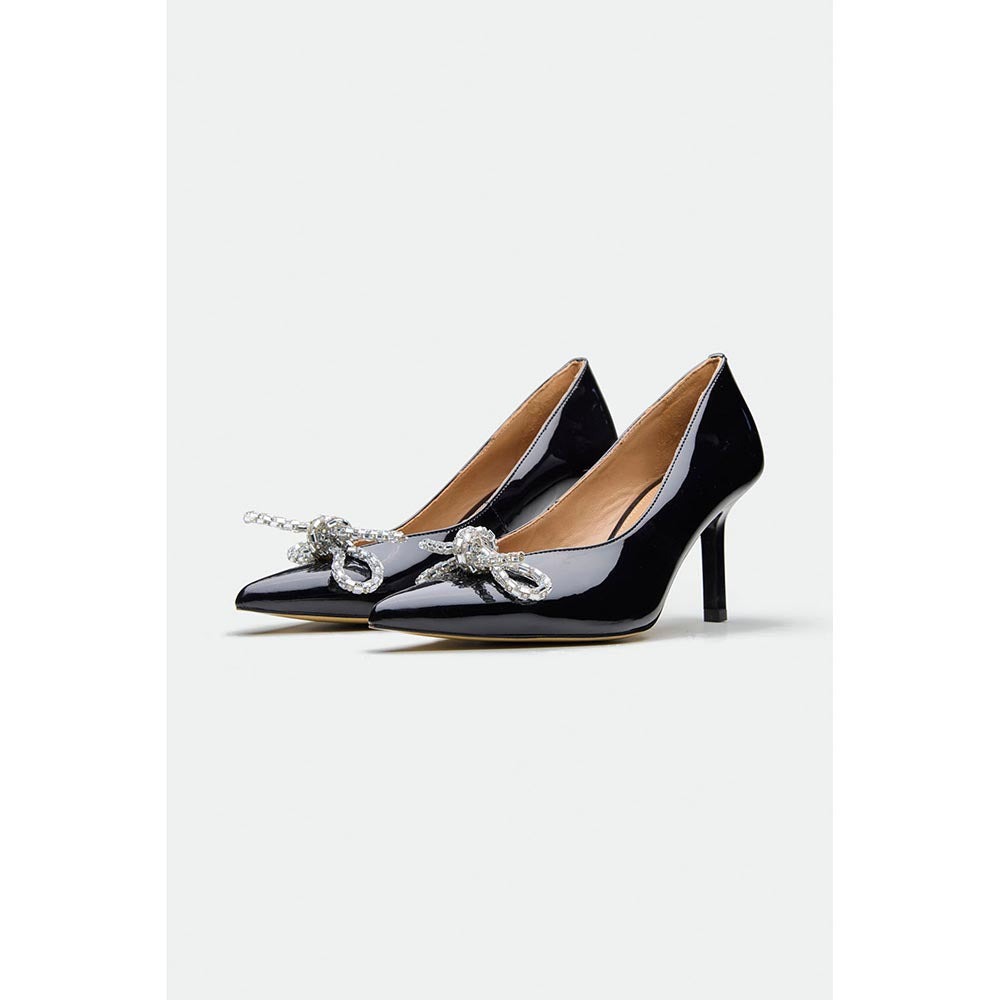 Oroh Black Warrington Stiletto Heels