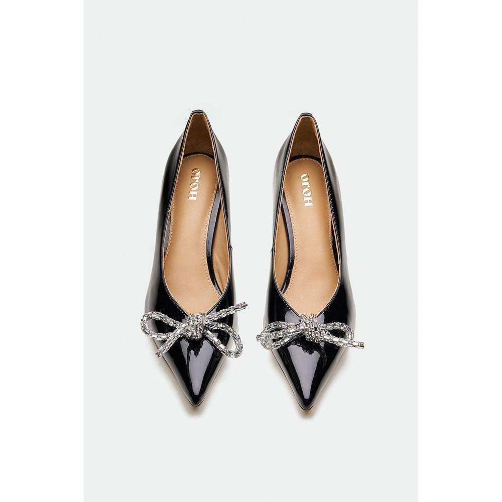 Oroh Black Warrington Stiletto Heels