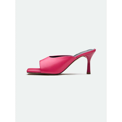 Oroh Cardiff Pink Mule Heels