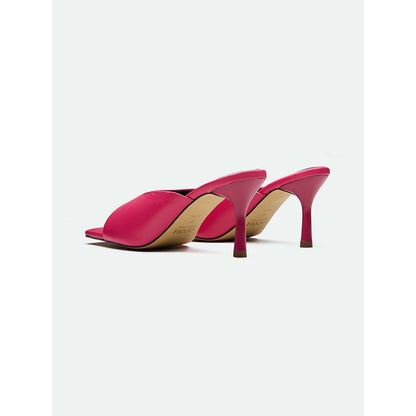 Oroh Cardiff Pink Mule Heels