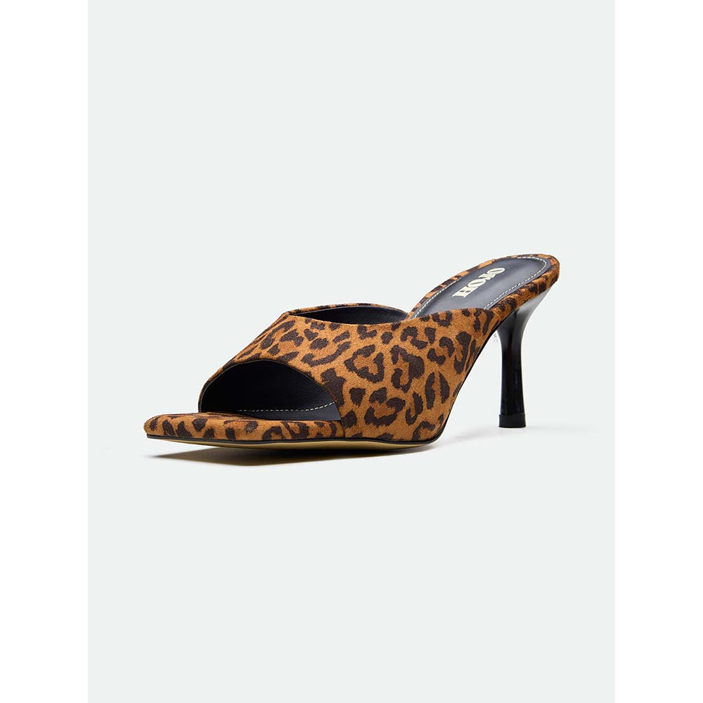 Oroh Cardiff Khaki Mule Heels