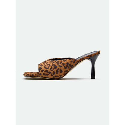 Oroh Cardiff Khaki Mule Heels