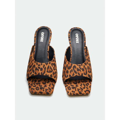 Oroh Cardiff Khaki Mule Heels