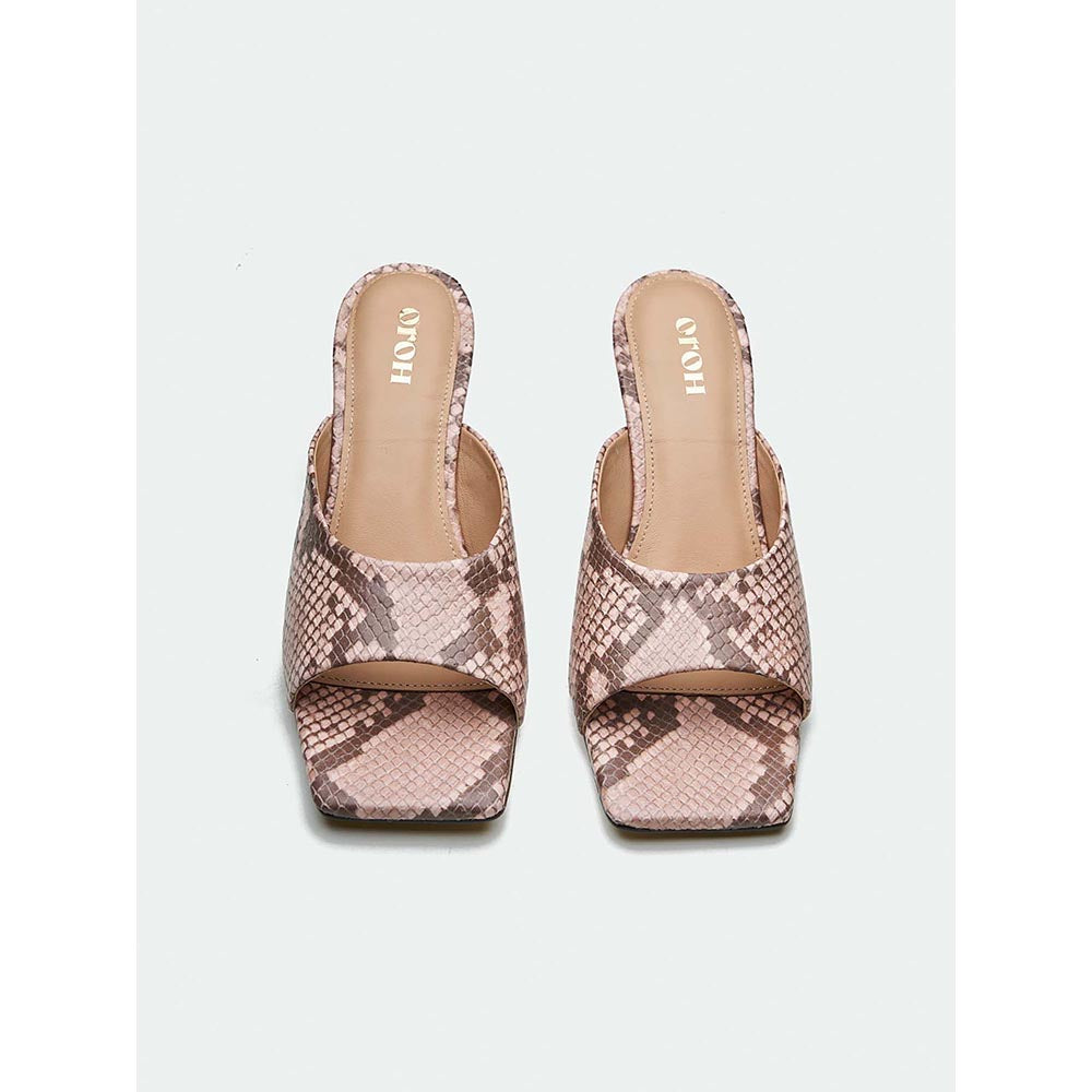 Oroh Cardiff Multi-Color Mule Heels
