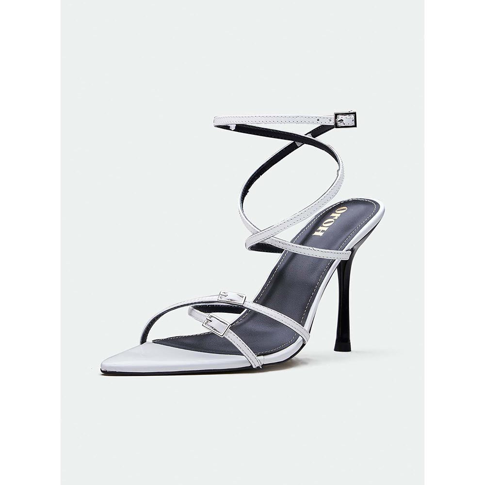 Oroh Lincoln White Heels