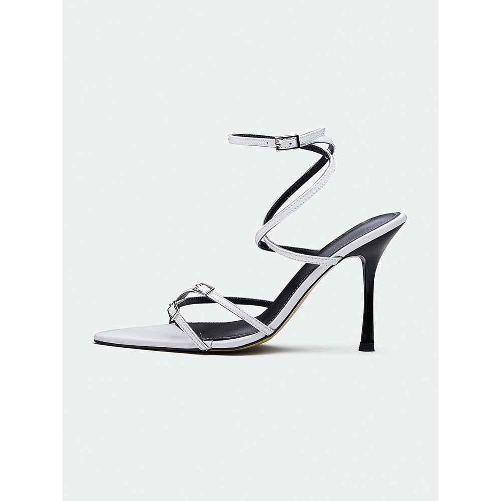 Oroh Lincoln White Heels