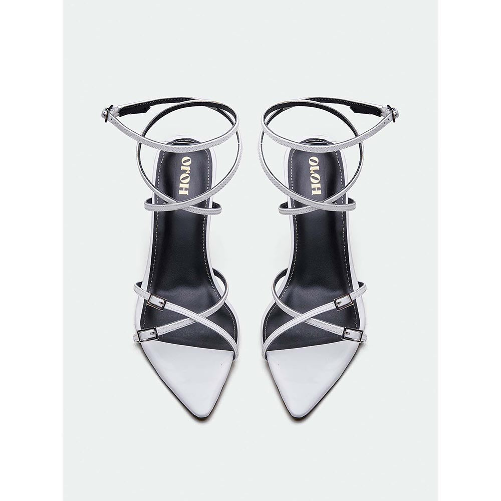 Oroh Lincoln White Heels